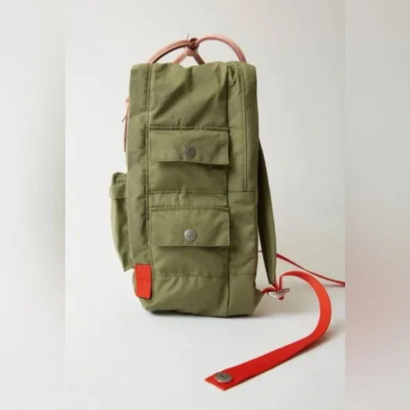 Limited Acne Studios x Fjallraven Kanken backpack, Olive Green - Picture 8 of 11